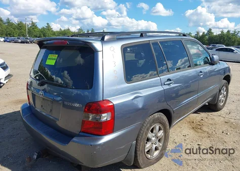 2007 Toyota Highlander V6 from USA, damaged, VIN JTEHP21AX70223296